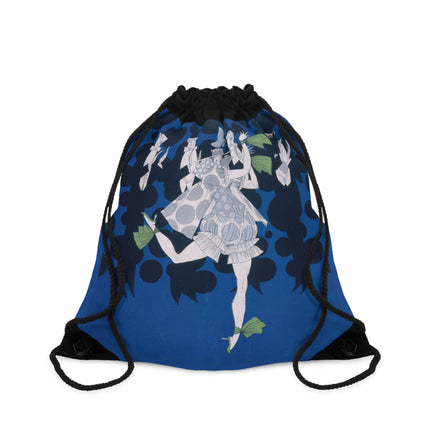 Where is my boy tonight by Ralph Barton Drawstring Bag