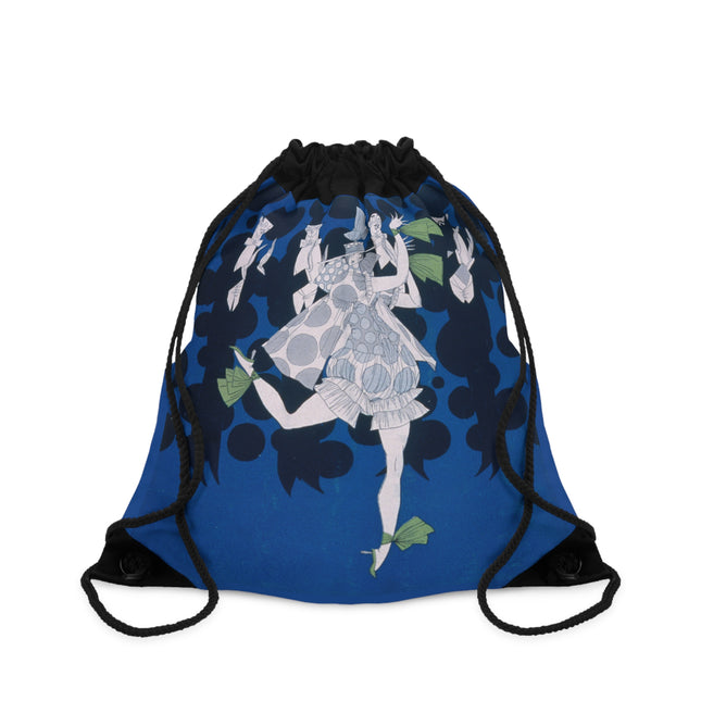 Where is my boy tonight by Ralph Barton Drawstring Bag