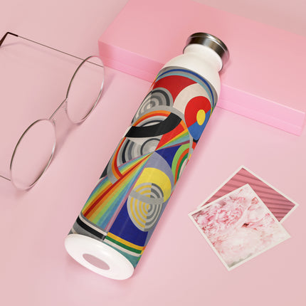 Rythme No. 1 by Robert Delaunay Slim Water Bottle