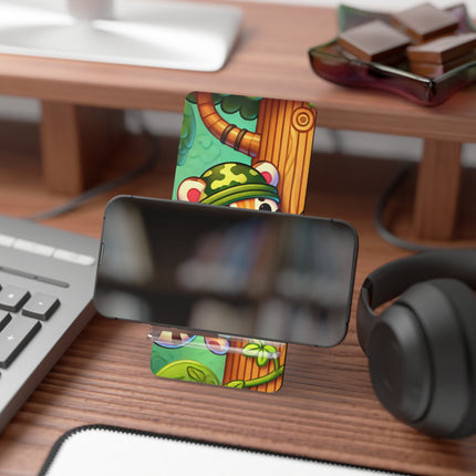 Stealthy Stripes Mobile Display Stand for Smartphones