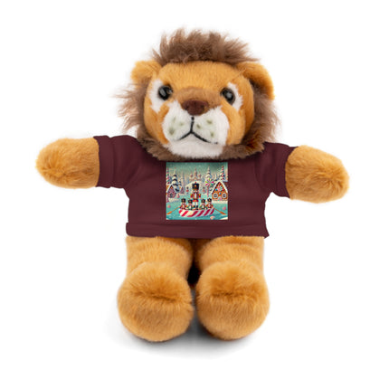 Nutcracker Candy-Striped Adventure Stuffed Animals with Tee