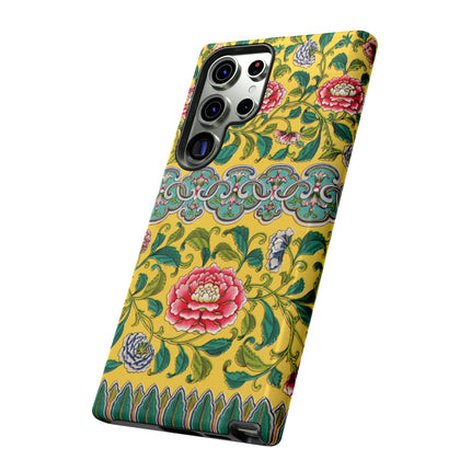 Chinese Floral Illustration by Owen Jones Phone Cases