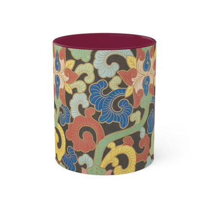 Examples of Chinese Ornament, Pl.12 by Owen Jones Colorful Mugs, 11oz