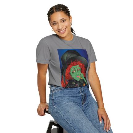 Mirror, Mirror A Witch's Touch Unisex Garment-Dyed T-shirt