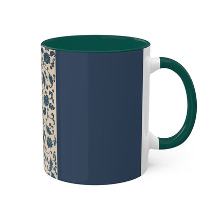 Examples of Chinese Ornament, Pl.18 by Owen Jones Colorful Mugs, 11oz