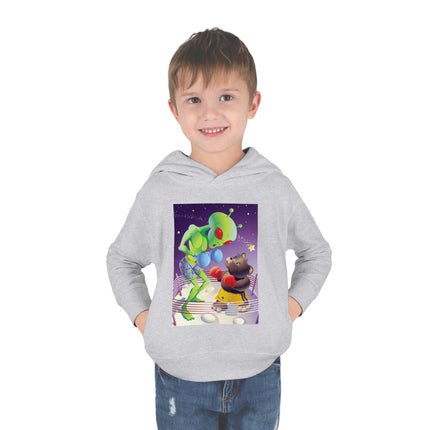 Cosmic Clash Toddler Pullover Fleece Hoodie