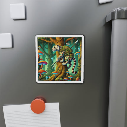 Silent Stripes Die-Cut Magnets (5 Sizes)