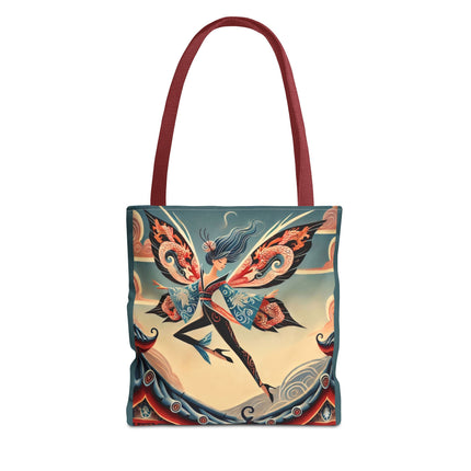The Dragon Fairy of the Temple Tote Bag – Mythic Grace & Ancient Power
