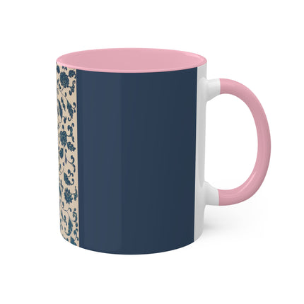 Examples of Chinese Ornament, Pl.18 by Owen Jones Colorful Mugs, 11oz