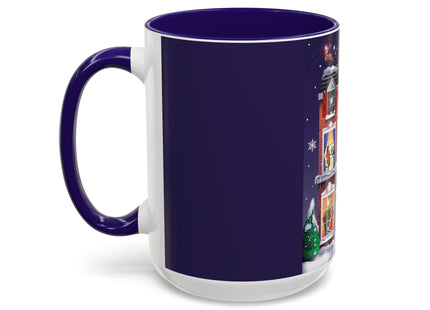A Christmas Eve Celebration Colorful Mugs (11oz, 15oz)