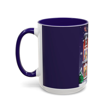 A Christmas Eve Celebration Colorful Mugs (11oz, 15oz)