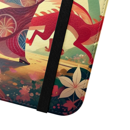 The Dragon Fairy’s Dance Flip Case – Enchanted Grace & Spring Magic