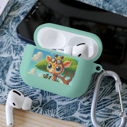 Savanna Lookout – Adventurous Giraffe Scout AirPods and AirPods Pro Case