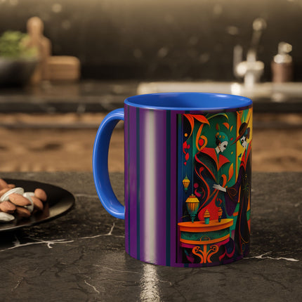 Phantoms of Elegance Colorful Mugs (11oz, 15oz)