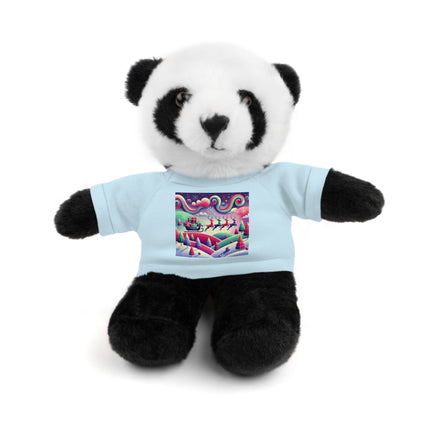Festive Reindeer Flight Stuffed Animals with Tee