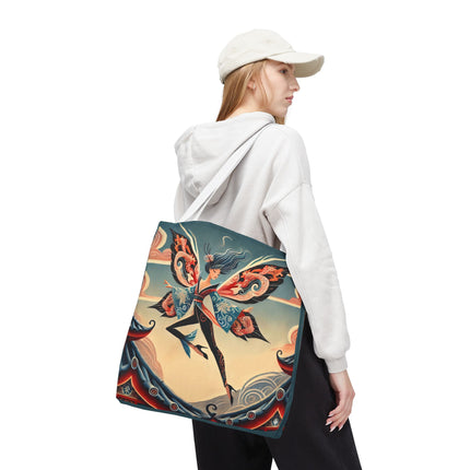 The Dragon Fairy of the Temple Tote Bag – Mythic Grace & Ancient Power