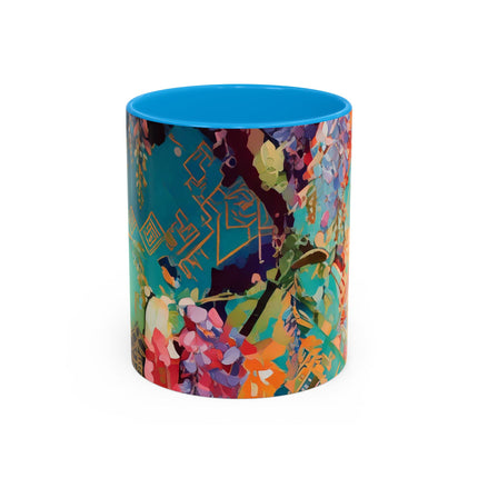 Golden Wisteria Symphony Colorful Mugs (11oz, 15oz)