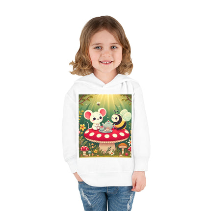 Tea Time Friends Toddler Pullover Fleece Hoodie