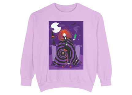 Mystic Elegance Unisex Garment-Dyed Sweatshirt