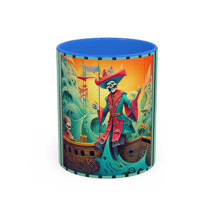 Skeleton Crew of the Misty Seas Colorful Mugs (11oz, 15oz)