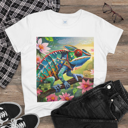 Camouflage Chameleon Cotton Tee