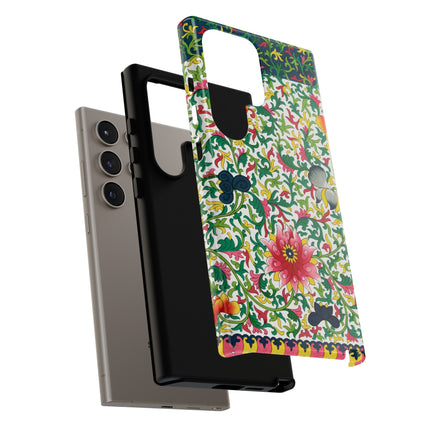 Colorful Floral Pattern by Owen Jones Phone Cases