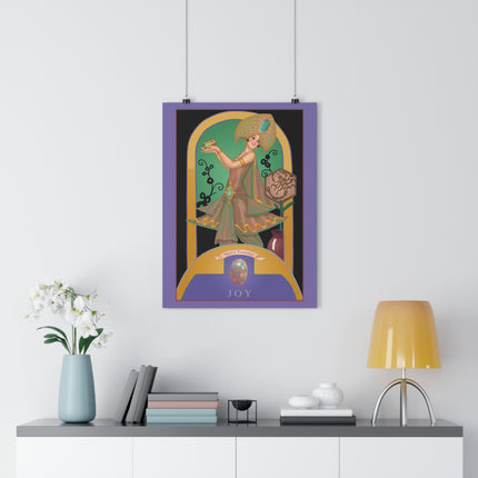 October & Opal, Tourmaline (from the Gem Series) by Sofia Chiostri Giclée Art Print
