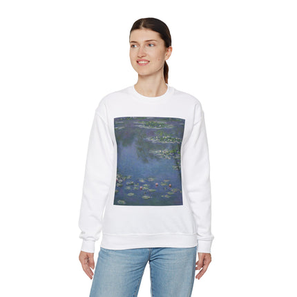 Water Lilies by Claude Monet Heavy Blend™ Crewneck Sweatshirt
