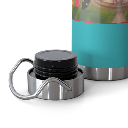 A Dance of Colors and Serenity by Carlo Chiostri Copper Vacuum Insulated Bottle, 22oz