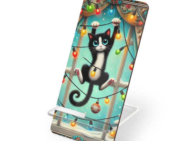 Mischief in Tinselland Mobile Display Stand for Smartphones