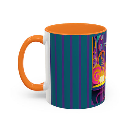 Dance of the Skeleton Ballerinas Colorful Mugs (11oz, 15oz)