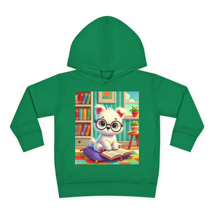 Little Scholar Pup Toddler Pullover Fleece Hoodie