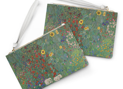 Farm Garden With Sunflowers Clutch Bag