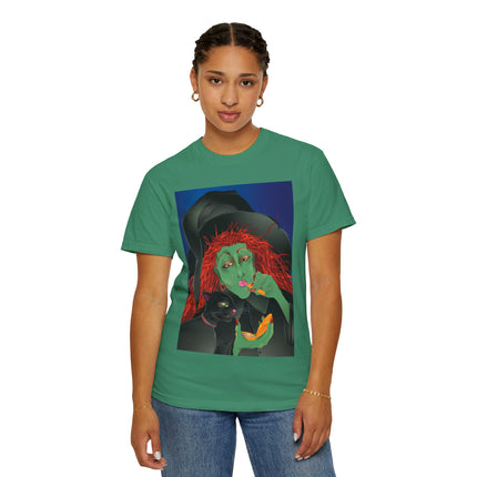 Mirror, Mirror A Witch's Touch Unisex Garment-Dyed T-shirt