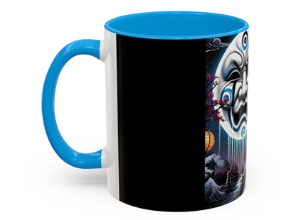 Geisha’s Black Ink Tears Colorful Mugs (11oz, 15oz)