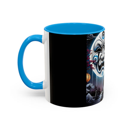 Geisha’s Black Ink Tears Colorful Mugs (11oz, 15oz)
