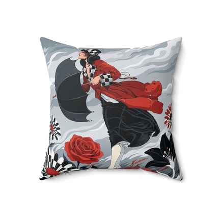 🌹☂️ The Lady In The Storm Scented Soy Candle – Art Deco Fashion Drama