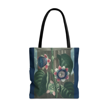 The Passion Flower by Robert John Thornton Tote Bag (AOP)