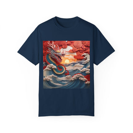 Emergence of the Dragon Unisex Garment-Dyed T-shirt
