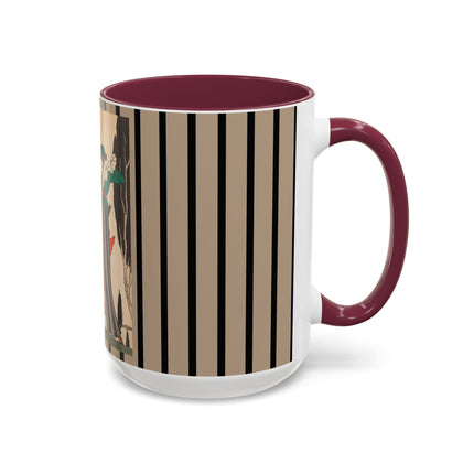 L'Arc Rouge by George Barbier Colorful Mugs (11oz, 15oz)