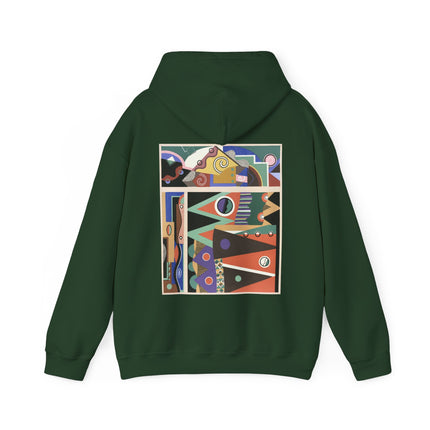Collection decors et couleurs Pl.03 by Georges Valmier Heavy Blend™ Hooded Sweatshirt