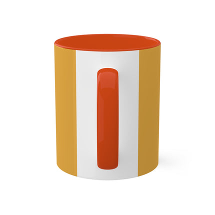 Crack-Up Comedy: The Great Egg Duel Colorful Mugs, 11oz