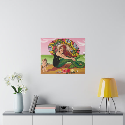 Art Deco Mermaid – Siren Serenade by Carlo Chiostri