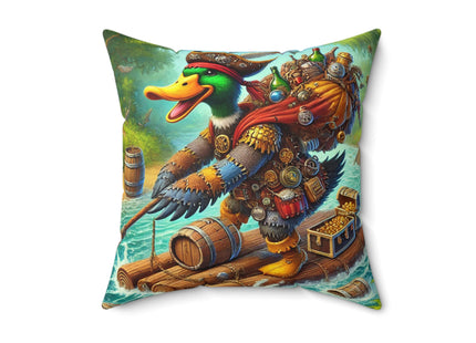 The Daring Drake Spun Polyester Square Pillow