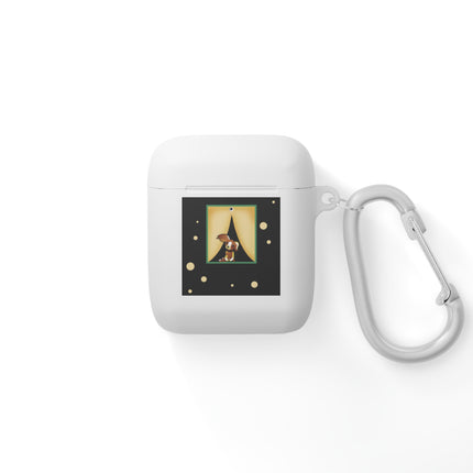 Playful Paws At The Window – Vintage Art AirPods Case