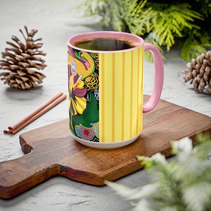 Enchanted Pansy Elegance Colorful Mugs (11oz, 15oz)