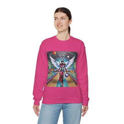 Samurai Robot Angels Unisex Heavy Blend™ Crewneck Sweatshirt