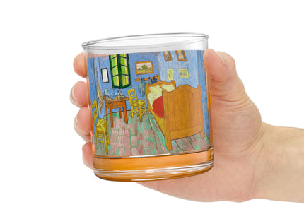 The Bedroom by Vincent Van Gogh Rocks Glass, 10oz