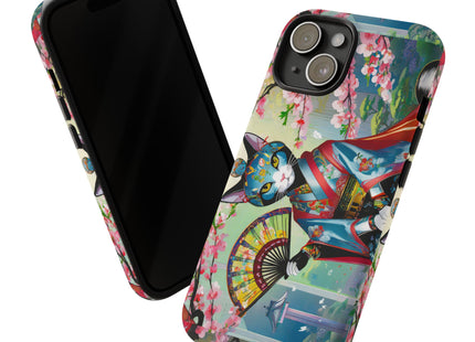 Cyberpunk Geisha Phone Cases
