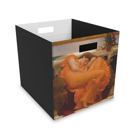 Flaming June by Frederic Leighton Felt Storage Box